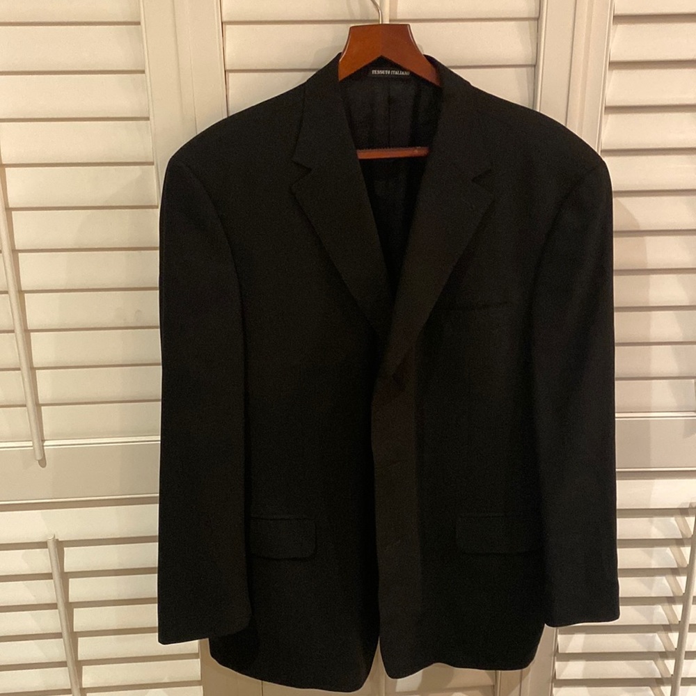 ZIGNONE men’s black blazer